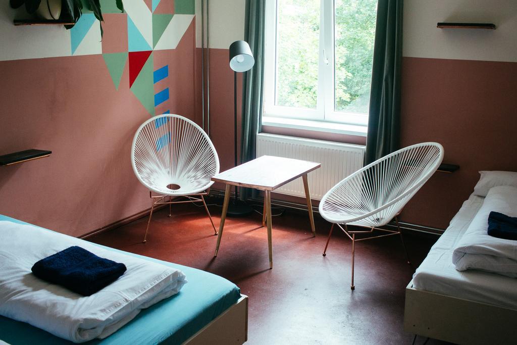 Hostel&Garten Eden Leipzig Buitenkant foto